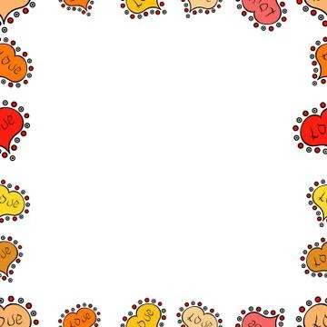 Abstract colored picture Illustrazione stock