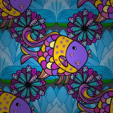 Abstract colored picture Stock Illustration