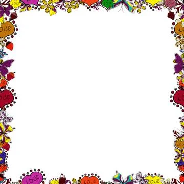 Abstract colored picture Illustrazione stock