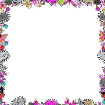 Abstract colored picture Stock Illustration