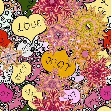 Abstract colored picture Stockillustratie