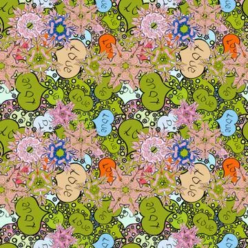 Abstract colored picture Stock Illustration