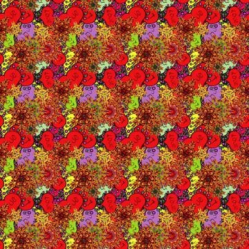 Abstract colored picture イラスト素材