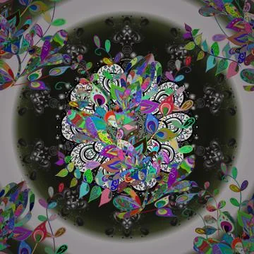 Abstract colored picture Stock Illustration