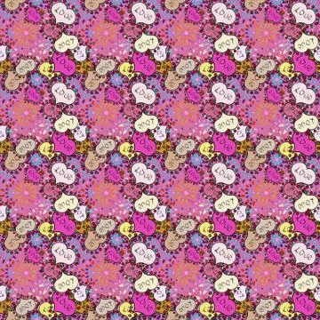Abstract colored picture Stockillustratie