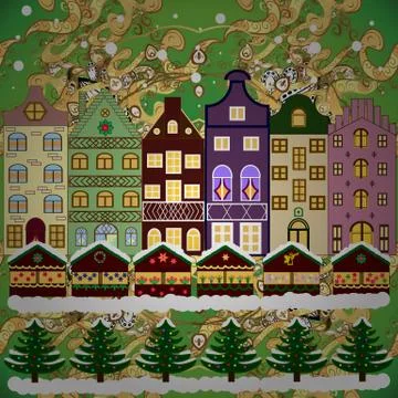 Abstract colored picture Stock Illustration