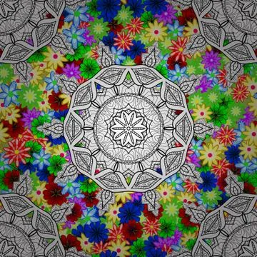 Abstract colored picture Stock-Illustration