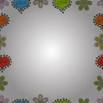 Abstract colored picture Stock Illustration