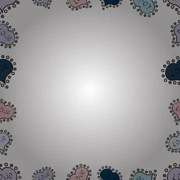 Abstract colored picture Иллюстрация
