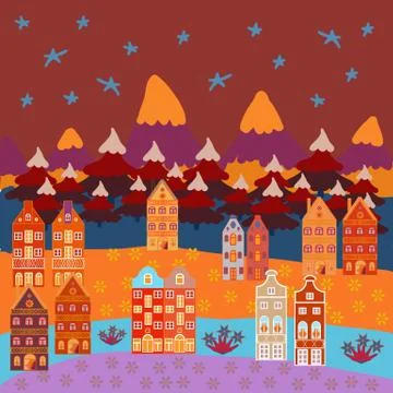 Abstract colored picture Ilustración de archivo