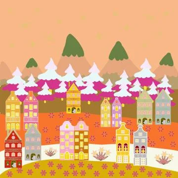 Abstract colored picture 스톡 일러스트