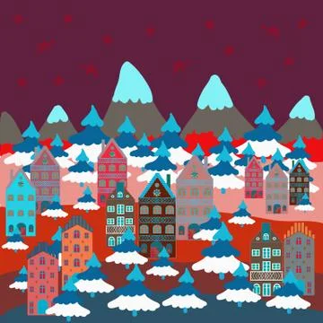 Abstract colored picture イラスト素材