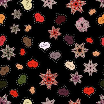 Abstract colored picture Ilustração Stock