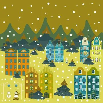 Abstract colored picture Stock Illustration