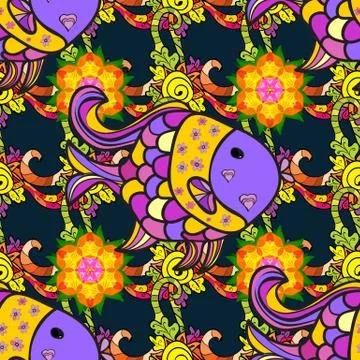 Abstract colored picture Ilustração Stock
