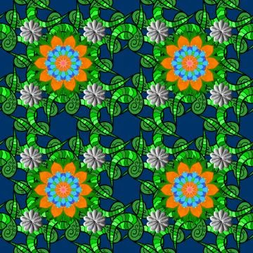 Abstract colored picture Illustrazione stock