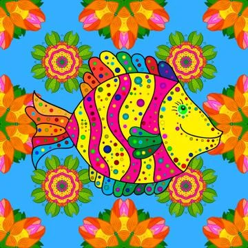 Abstract colored picture Stock Illustration