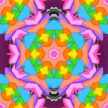 Abstract colored picture Stock Illustration