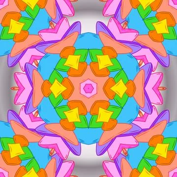 Abstract colored picture Stock Illustration