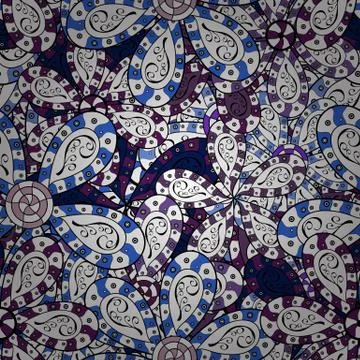 Abstract colored picture Stock Illustration