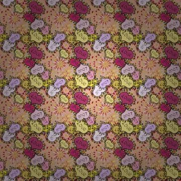 Abstract colored picture Illustrazione stock