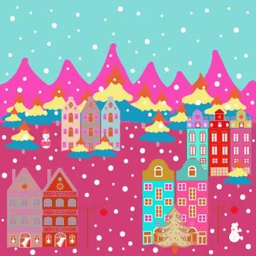 Abstract colored picture Stock Illustration