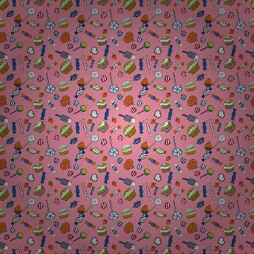 Abstract colored picture Stock Illustration