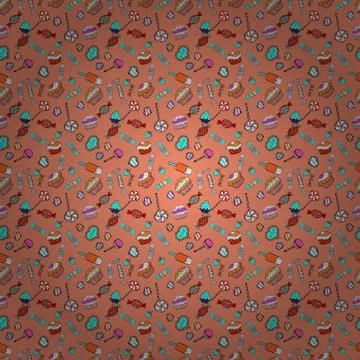 Abstract colored picture Stock Illustration