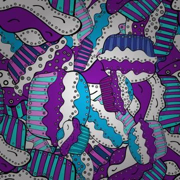 Abstract colored picture Ilustração Stock