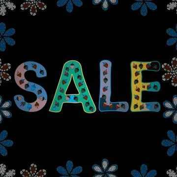 Abstract colored picture Stock Illustration
