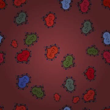 Abstract colored picture Stock Illustration