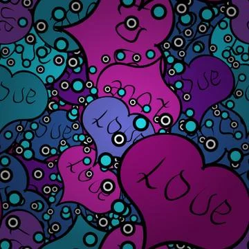 Abstract colored picture Stock Illustration