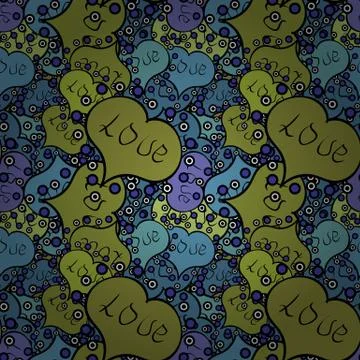 Abstract colored picture Stock Illustration