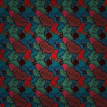 Abstract colored picture Stock Illustration