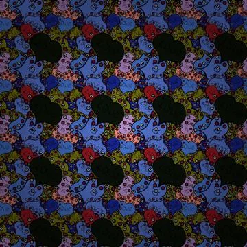 Abstract colored picture Stock Illustration