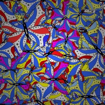 Abstract colored picture Stock Illustration
