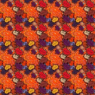 Abstract colored picture Illustrazione stock