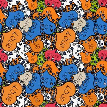 Abstract colored picture Stock Illustration