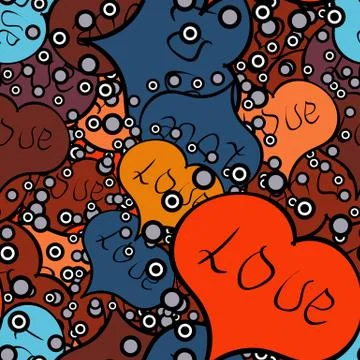 Abstract colored picture Stock Illustration