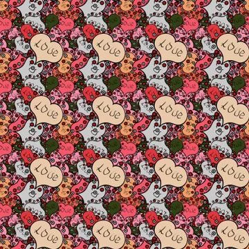 Abstract colored picture Stock Illustration
