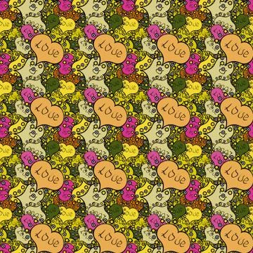 Abstract colored picture Stock Illustration