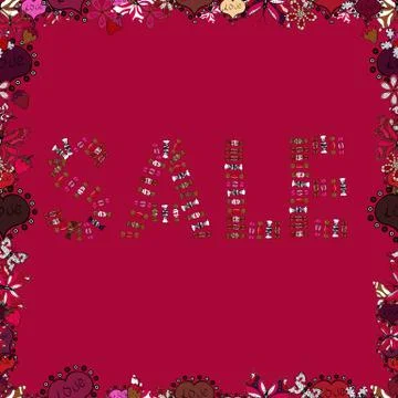 Abstract colored picture Illustrazione stock