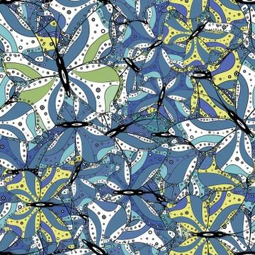 Abstract colored picture Illustrazione stock