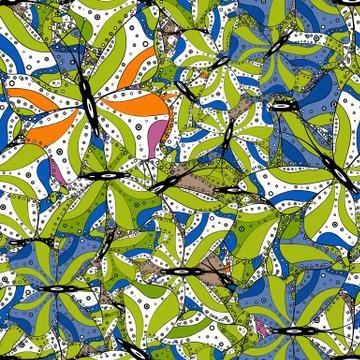 Abstract colored picture Stock Illustration