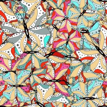 Abstract colored picture Stock Illustration