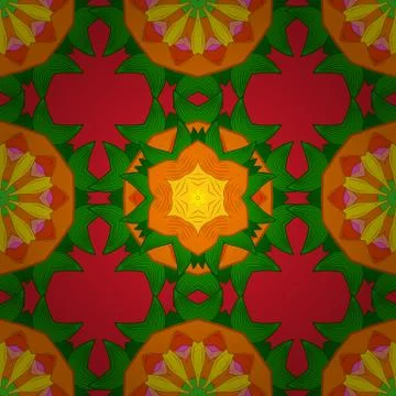 Abstract colored picture Illustrazione stock