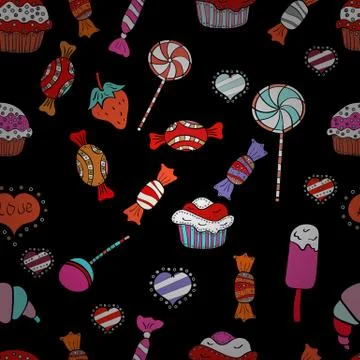 Abstract colored picture Stock Illustration