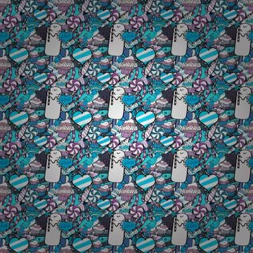 Abstract colored picture Stock Illustration