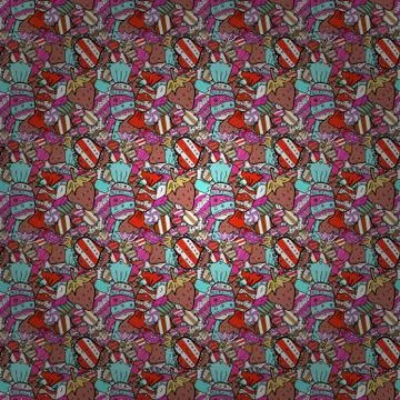 Abstract colored picture Stock Illustration