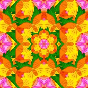 Abstract colored picture Stock Illustration